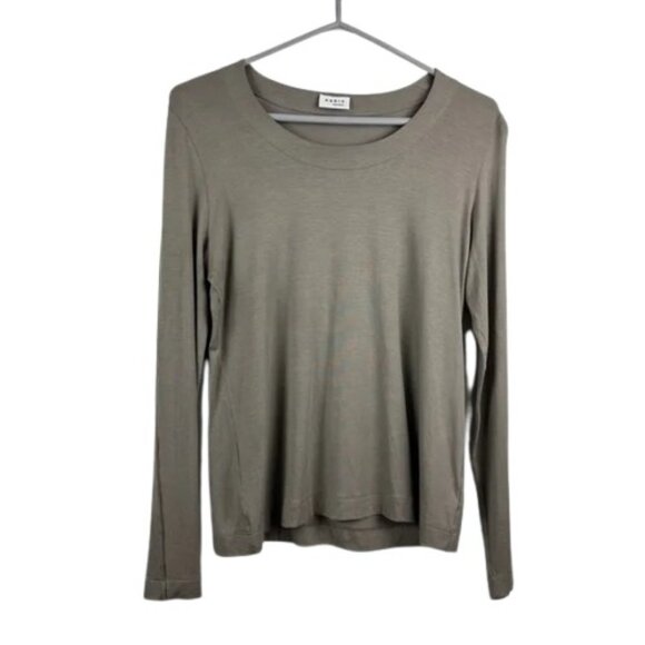 Akris Punto grey modal long sleeve sweater size 12 - Picture 2 of 9